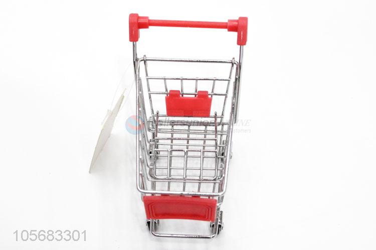Hot Selling Mini Shopping Cart Decorative Crafts