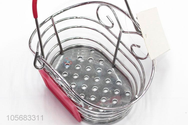 Creative Design Mini Iron Basket Decorative Craft