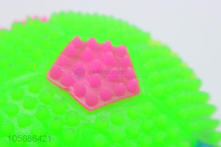 Good Sale Colorful Flashing Spiky Bouncy Ball Kids Toy Ball