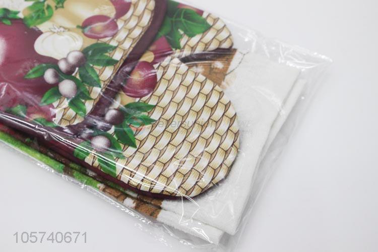 Popular Wholesale Household Gloves Cooking Microwave Oven Gloves Mitts Pot Pad