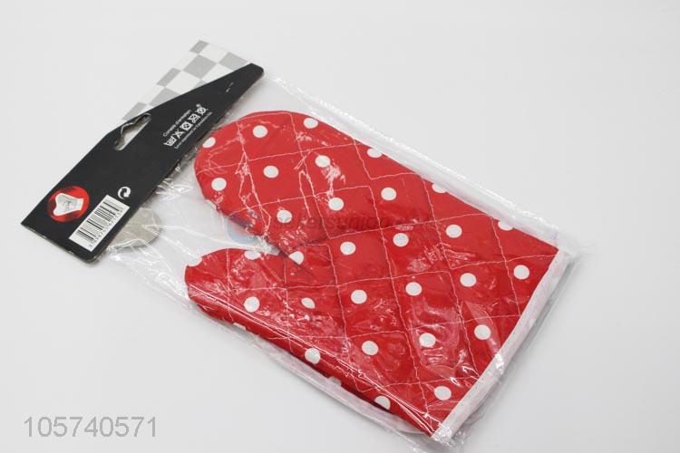 Top Sale Kitchen Oven Gloves Mitts Pot Pad Heat Proof Protected Glove