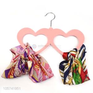 Best quality household products heart shape pile coating silk rack