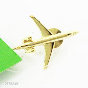 Top Selling Airplane Design Golden Badge for Sale