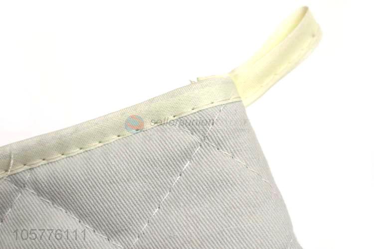 High-grade canvas kitchen microwave oven heat resistant gloves