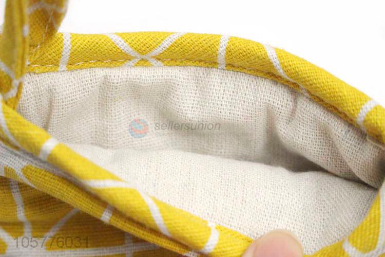 Excellent quality canvas kitchen microwave oven heat resistant gloves