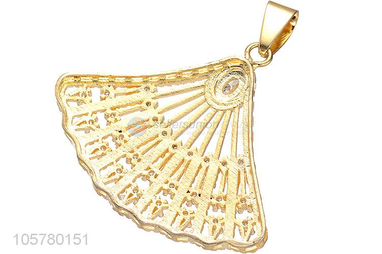 Good Sale Fan Shape Pendant Cheap Necklace Accessories