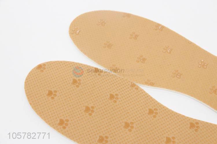 Competitive price soft anti-slip latex sport shoe insoles