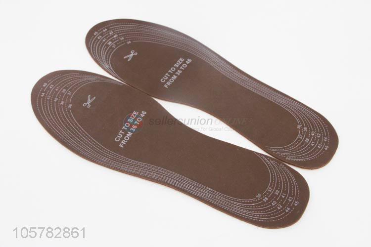 China manufacturer soft anti-slip latex sport shoe insoles