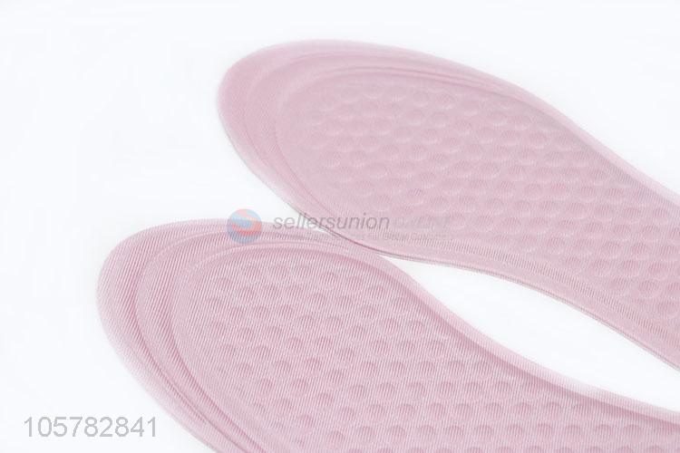 Factory wholesale foot massage comfortable sponge insoles for women