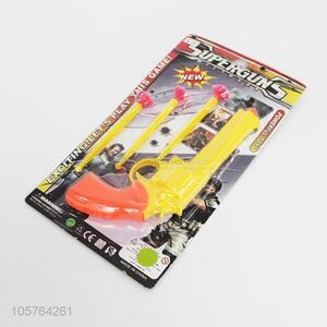 Good sign boys favor plastic needle gun set toy