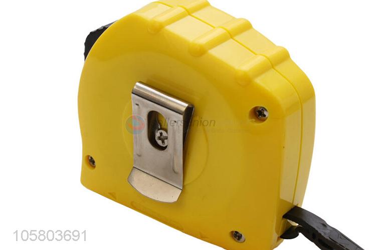 China manufacturer auto-lock steel measuring tape with rubber case