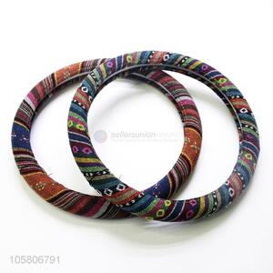 ODM factory delicate retro pu car steering wheel cover