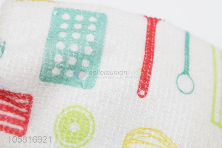 China Factory Supply 2pcs Kitchen Cleaning Cloth Washing Dishes Cloth