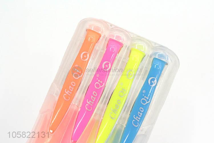 Best Selling Fluorescent Colorful Highlighter Marker Pen