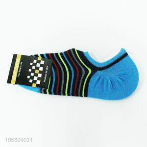 Low price custom men boat socks for summer