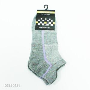 Competitive price custom soft men's summer short socks