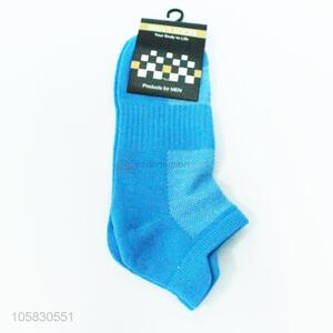 Professional factory custom soft men's summer short socks