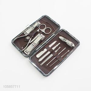 Factory Sale 10pcs  Professional Nail Clipper Manicure Pedicure Set