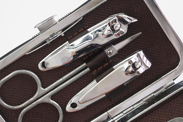 Utility and Durable 7pcs Cleaner Cuticle Grooming Kit Manicure Set