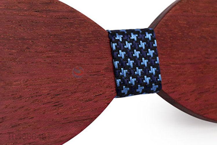 Fashion Design Boys Wooden Bow Tie
