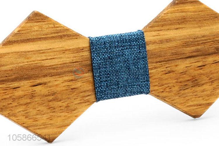Recent Design Men Cravat Wood Bow Tie