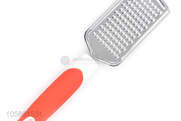 Hot selling stainless steel bent ginger hand held grater with pp handle