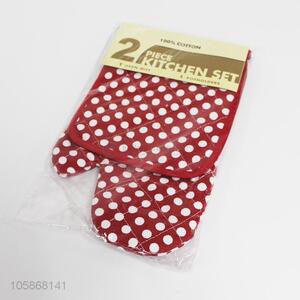 New Design 2 Pieces Microwave Oven Mitts Set