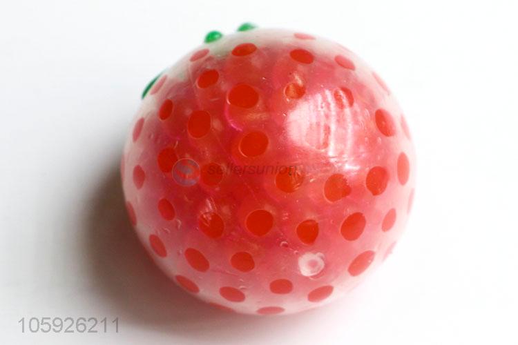 Factory promotional children squeez toy tomato smash water ball