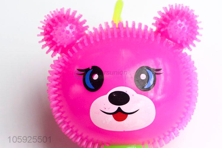 Best quality children TPR puffer ball spiky bear ball