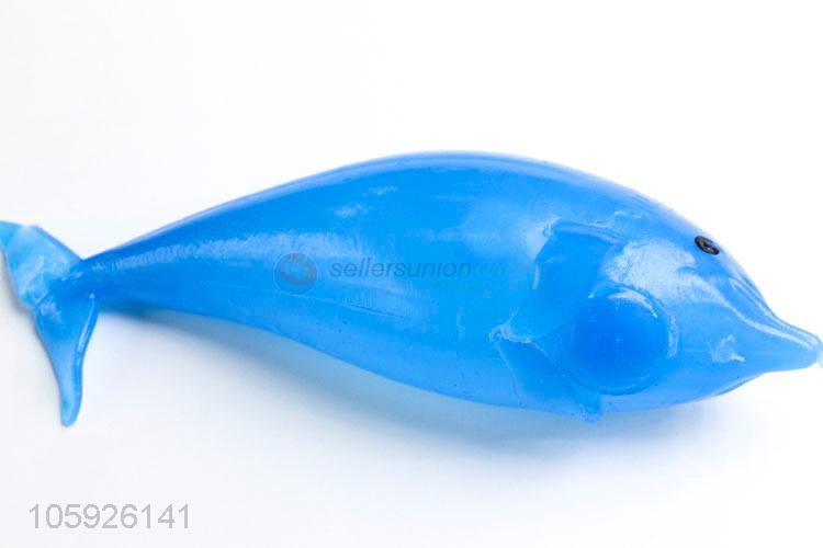 Best selling kids stress toy dolphin venting ball