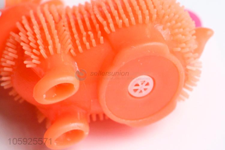 Wholesale cheap kids TPR puffer ball spiky bunny ball