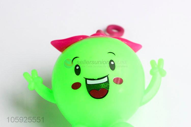 Excellent quality kids TPR puffer ball spiky apple ball