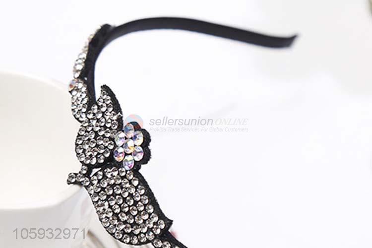 Hot Selling Diamond Flower Accessories Hair Hoop