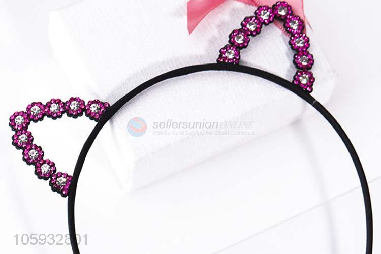 Unique Design Fashion Cat Ear Hair Hoop Best Hair Clasp