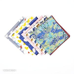 Fashion Printed Handkerchief Cotton Men Pocket Square