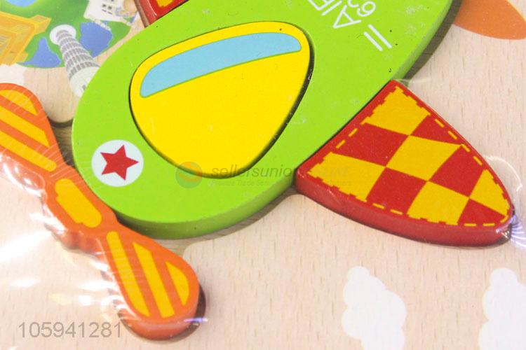 Factory Excellent 3D Wooden Puzzle Early Learning Toy