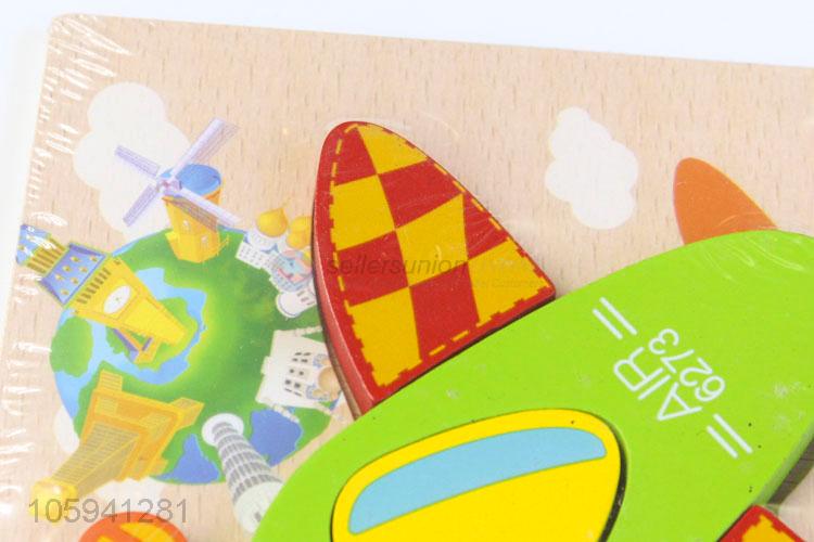 Factory Excellent 3D Wooden Puzzle Early Learning Toy