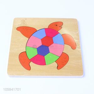 Top Selling Colored Turtle  Puzzle Wooden Toys Educational Wooden Puzzle