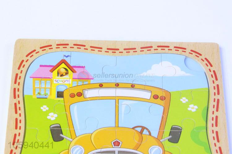 Factory Wholesale Children Cartoon Wooden Puzzle