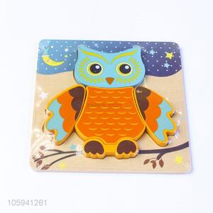 Factory Export Baby Kids Childrens Education Owl 3D Puzzle