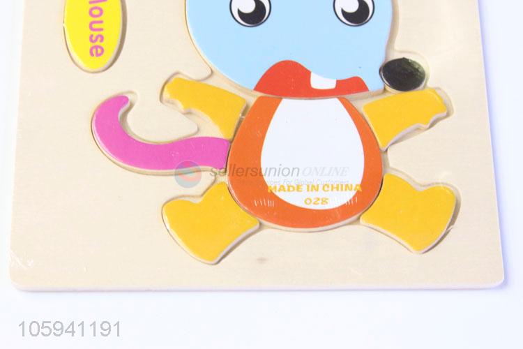 Superior Quality Cute Toys for Baby Colorful 3D Wooden Puzzle