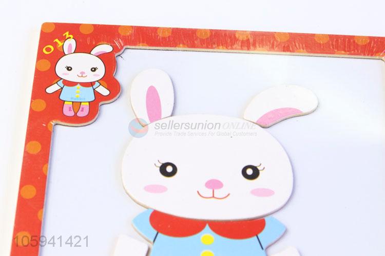 Very Popular Cute Wooden Magnetic Puzzle for Baby