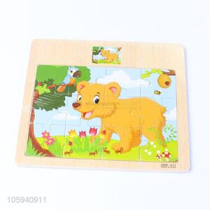 Competitive Price Children Cartoon Puzzle Wooden Puzzle