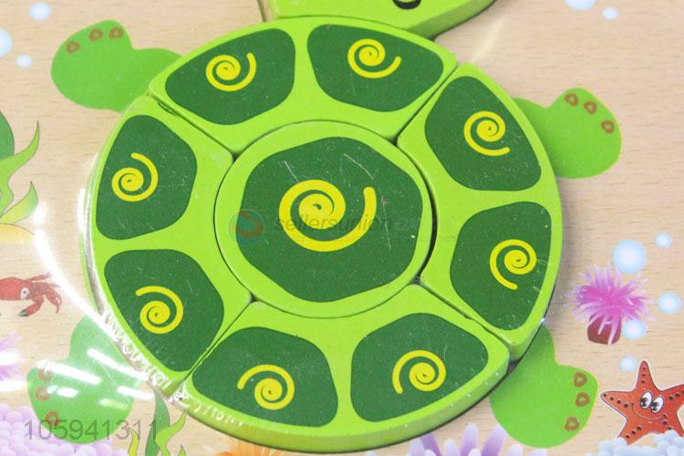 China Factory Kids 3D Tortoise Cartoon Jigsaw Puzzle Toy