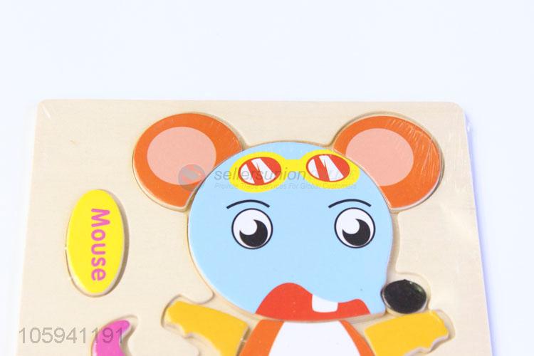 Superior Quality Cute Toys for Baby Colorful 3D Wooden Puzzle