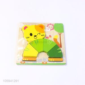 Utility and Durable Cute 3D Education Wooden Toy Jigsaw Puzzles