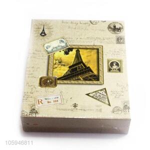 Wholesale Popular Eiffel Tower Pattern Plastic Photo Collection Album