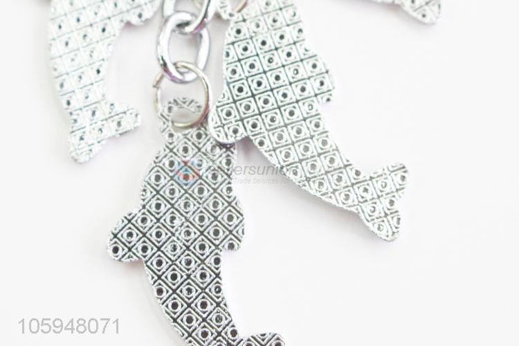 Factory Sale Cute Fish Alloy Keychain