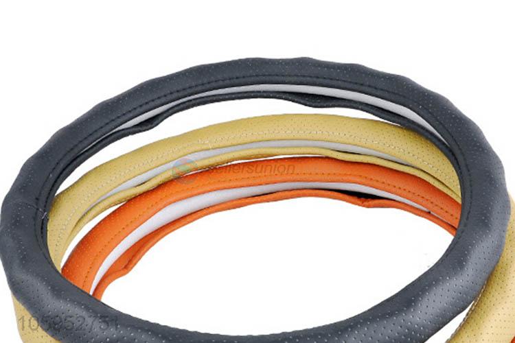 Good Quality Leather Splice Car Steering Wheel Cover