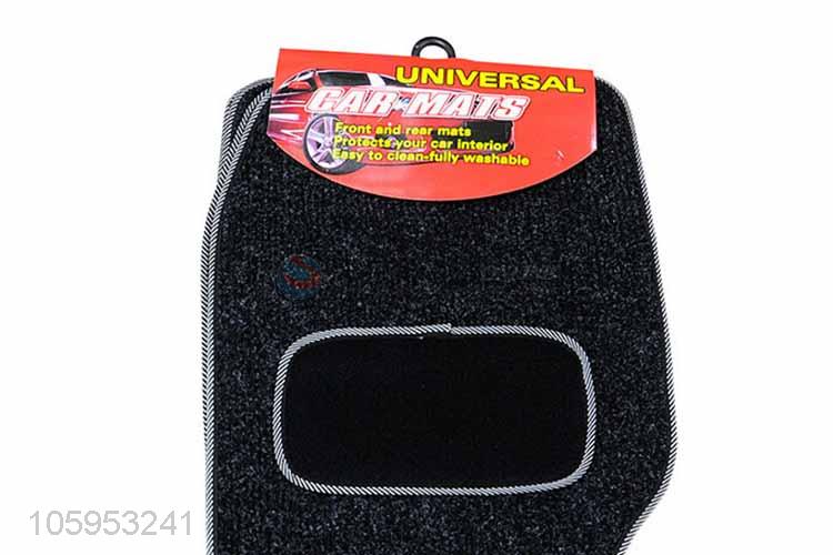 Unique Design 4 Pieces Washable Universal Car Mats Set